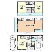 ドリーム萱島【２，７８０万円】間口広々。